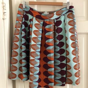 Anthropologie HD in Paris multicolor skirt